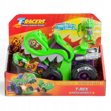 T-RACERS Mega Wheels T Rex