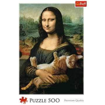 TREFL Puzzle Mona Lisa i...