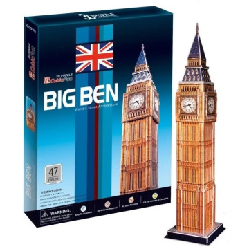 PUZZLE 3D Zegar Big Ben