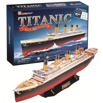 PUZZLE 3D Statek Titanic