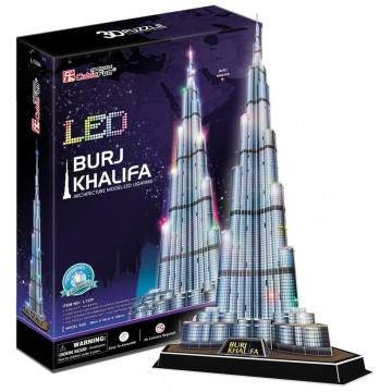 PUZZLE 3D Led Burj Khalifa