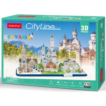 PUZZLE 3D City Line Bavaria