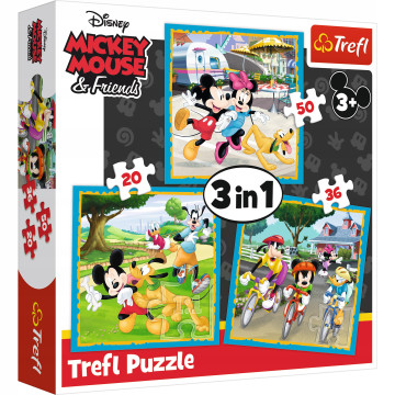 TREFL Puzzle 3w1 Myszka...