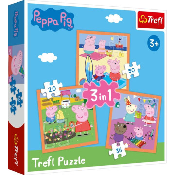 TREFL Puzzle 3w1 Pomysłowa...
