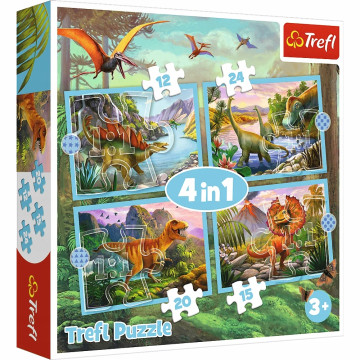TREFL Puzzle 4w1 Wyjątkowe...