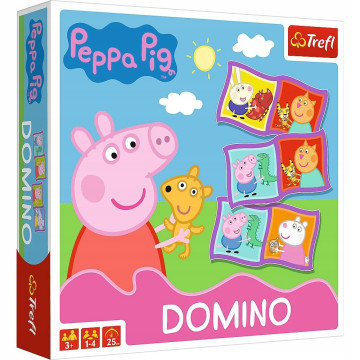 TREFL Gra Domino Świnka Peppa