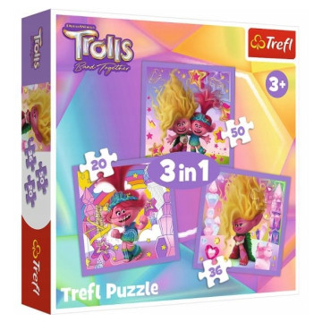 TREFL Puzzle 3w1 Poznaj...