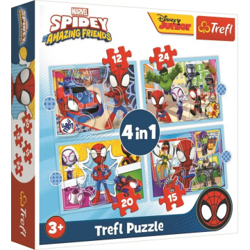 TREFL Puzzle 4w1 Ekipa...