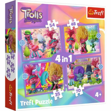 TREFL Puzzle 4w1 Przygody...