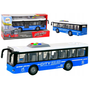 Niebieski Autobus z Napędem...