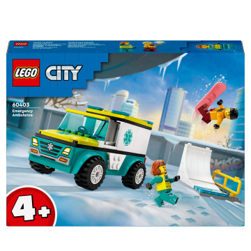 LEGO CITY 60403 Karetka i...